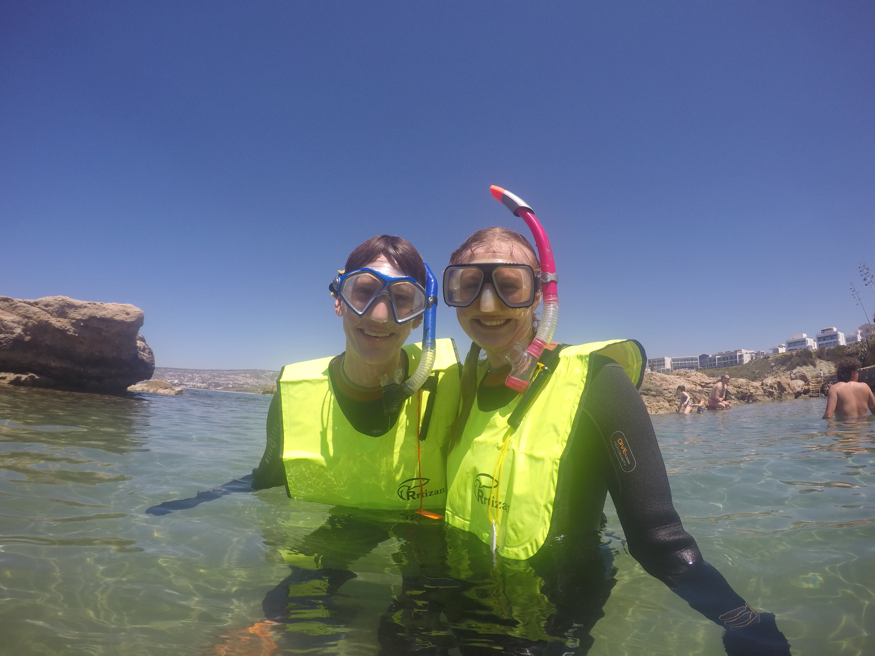 snorkelling with turtles in paphos